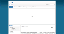 Desktop Screenshot of intercable.ma