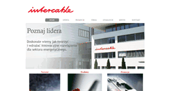 Desktop Screenshot of intercable.pl