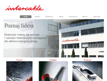 Tablet Screenshot of intercable.pl