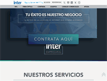 Tablet Screenshot of intercable.net.ve